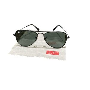 Ray-Ban Kids Aviator Sunglasses - Black